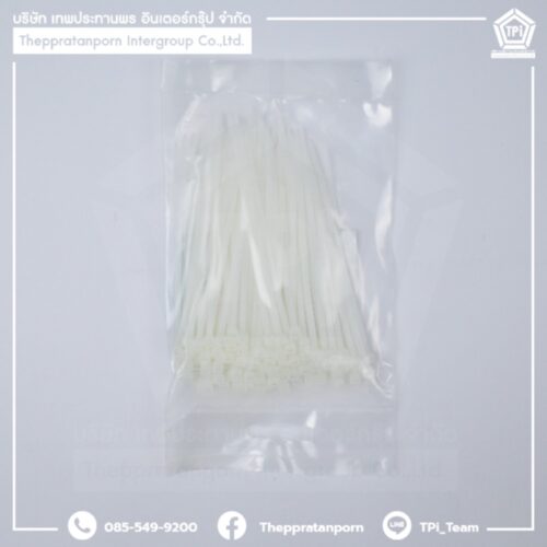 Cable Tie 4 สีขาว #00108 - Image 3