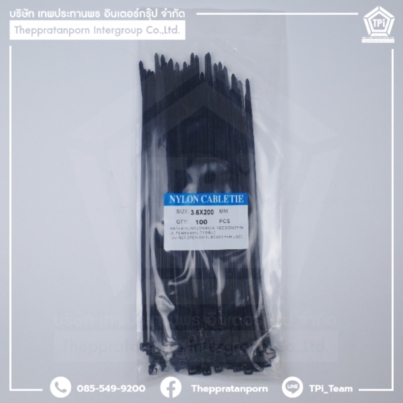 00164_Cable Tie 8_สีดำ หน้า1000x1000