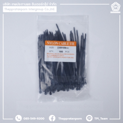 00178_Cable Tie 4_สีดำ หน้า 1000x1000