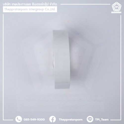 เทปผ้า 24mm X 10 หลา_สีขาว #00250 - Image 2