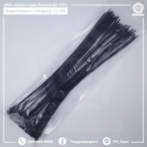 Cable Tie 11 สีดำ #00263 - Image 3