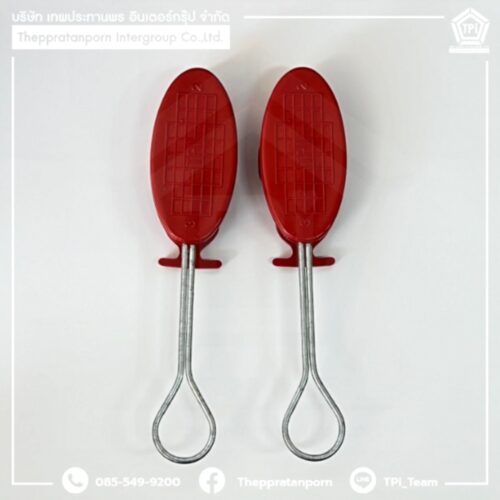 Dropwire Clamp (TUC Spec, Packing 500EA/BOX) สีน้ำตาล #DW0002 - Image 2
