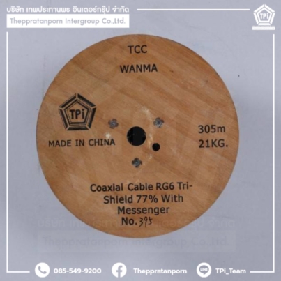 RG001_RG6 ดำ with Messenger wire Tri-Shield 77__สีดำ_1000x1000