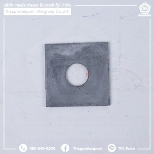 Square Washer 58 ขนาด 50 x 50 x 3.5 mm #SQ0003