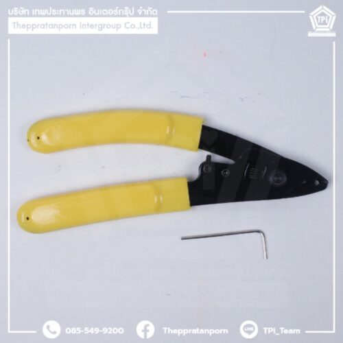 Stripper ปอก Tube Fiber Optic_สีเหลือง #ST-0002 - Image 3